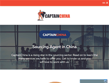 Tablet Screenshot of captainchina.com